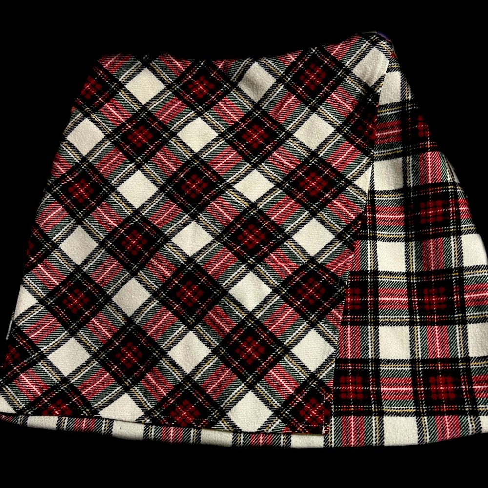 Hollister High Waisted Wool Mini Skirt
